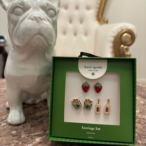 Kate Spade  Earrings Set- NWT